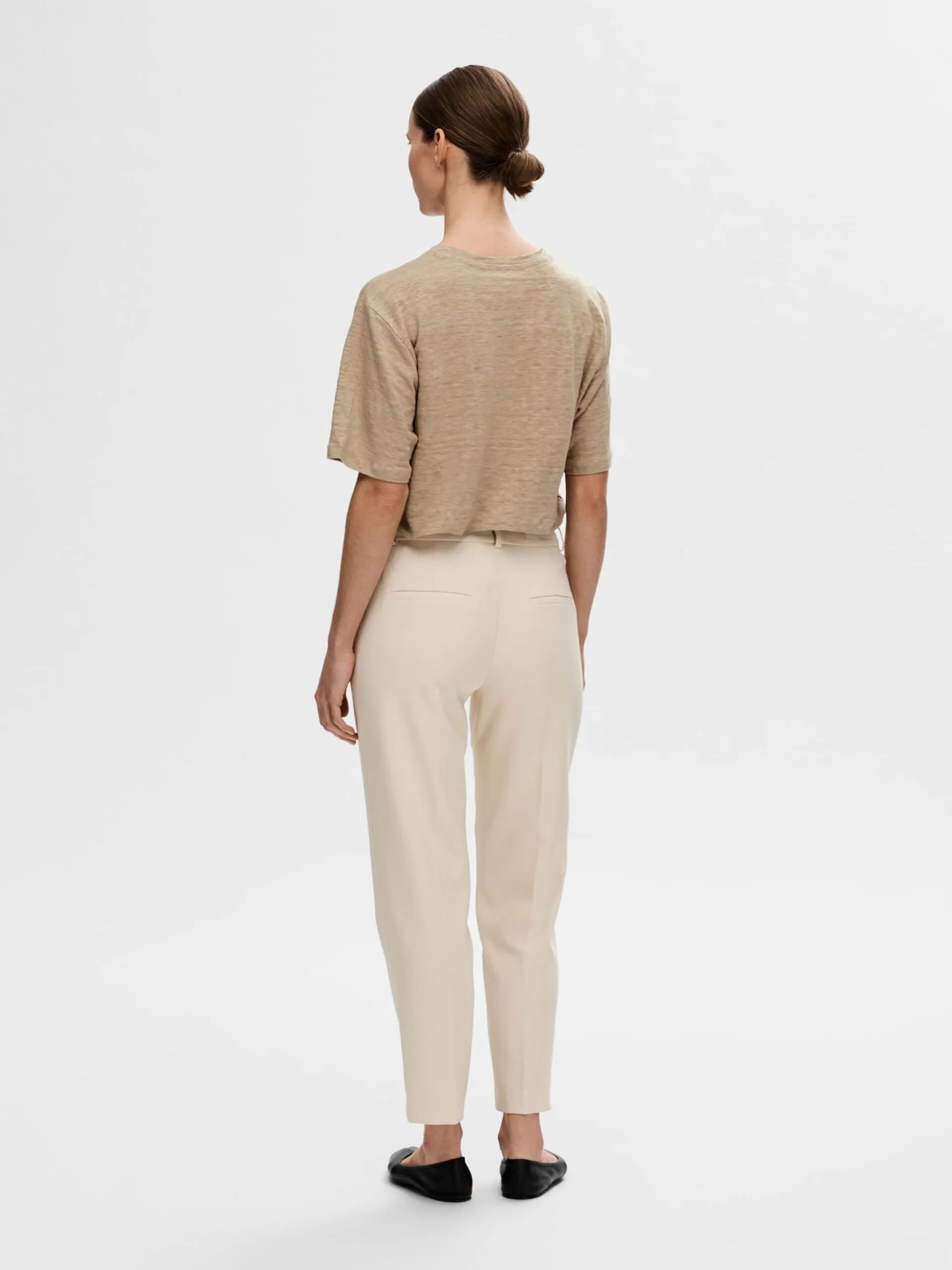 SLF Vilja Linen SS Tee in Humus