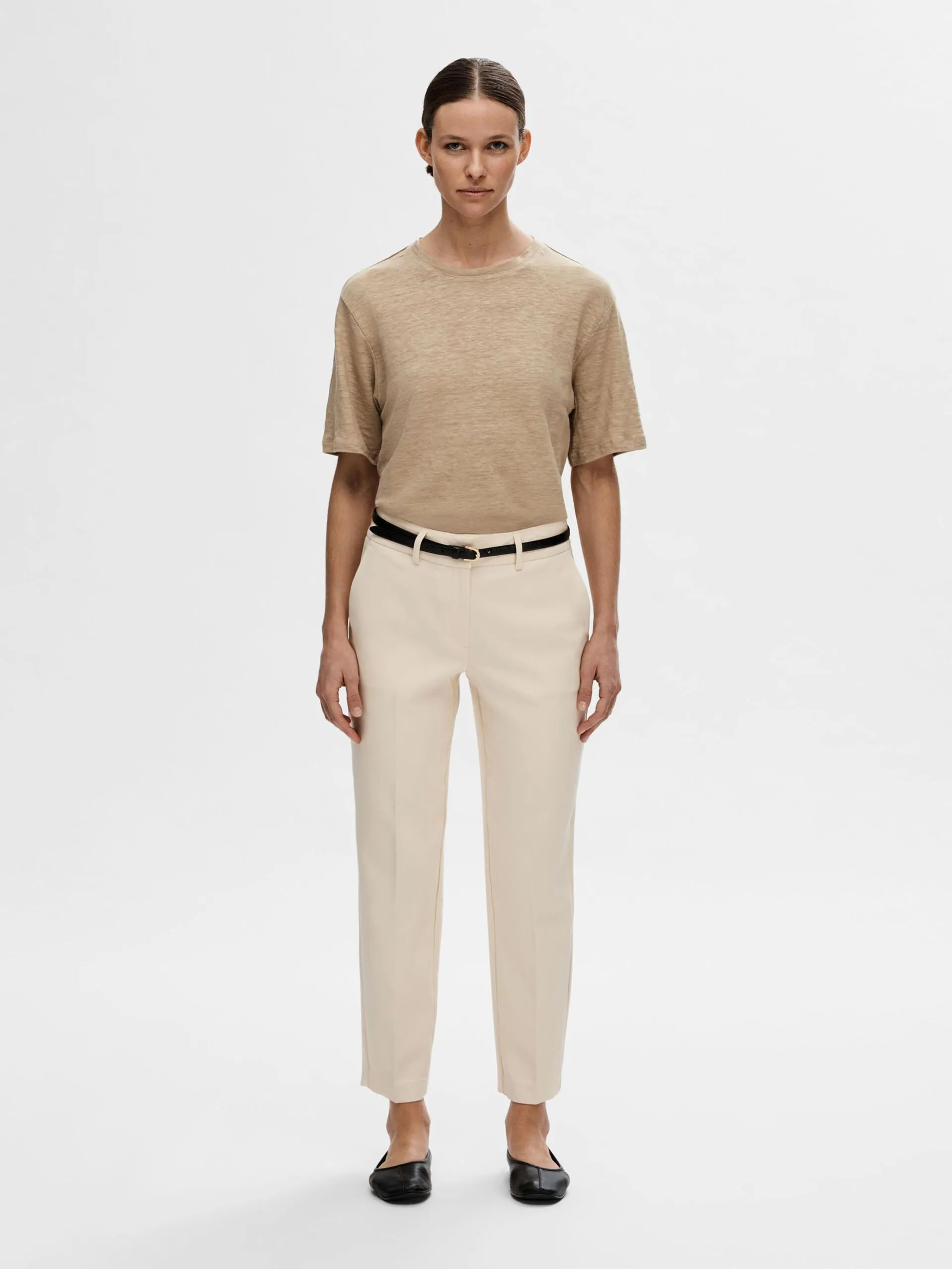 SLF Vilja Linen SS Tee in Humus