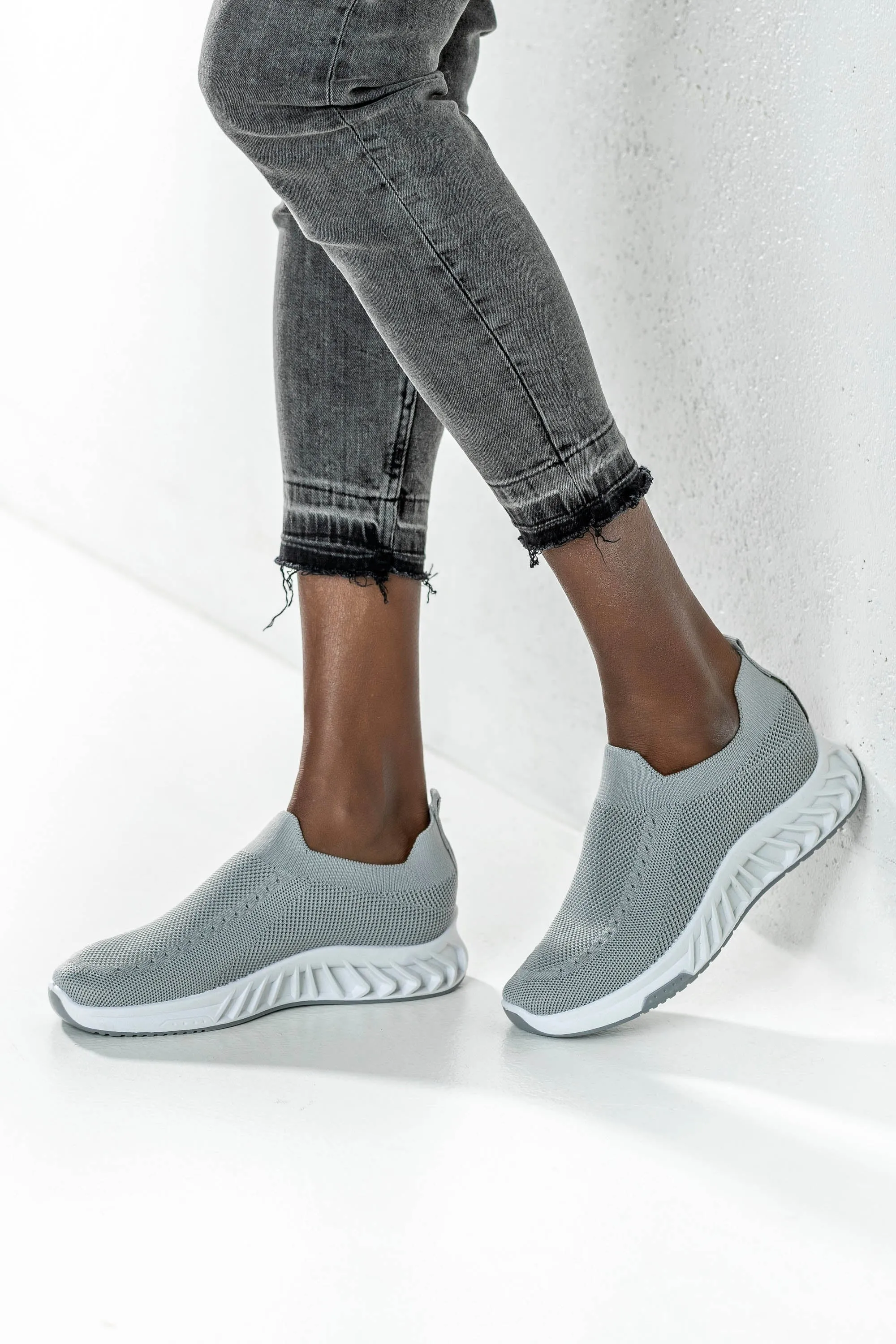 Slip-on style sneakers