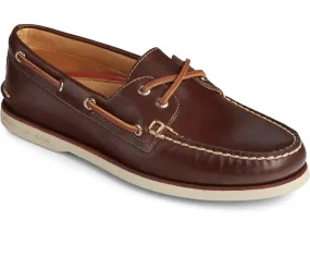 Sperry Top-Sider A/O 2-Eye Leather Boat Shoes BROWN (7, BROWN)