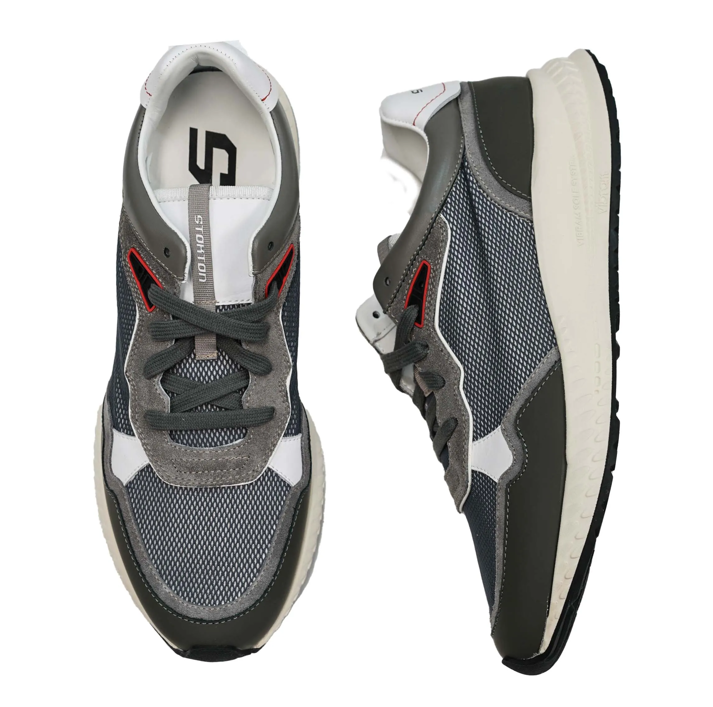 Stokton Men's Titanium Net Sneaker Xtreme U