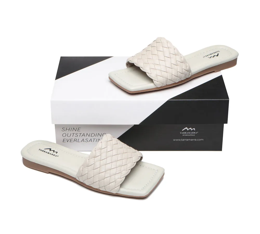 TARRAMARRA® Open Toe Woven Flat Sandals Women Taunia