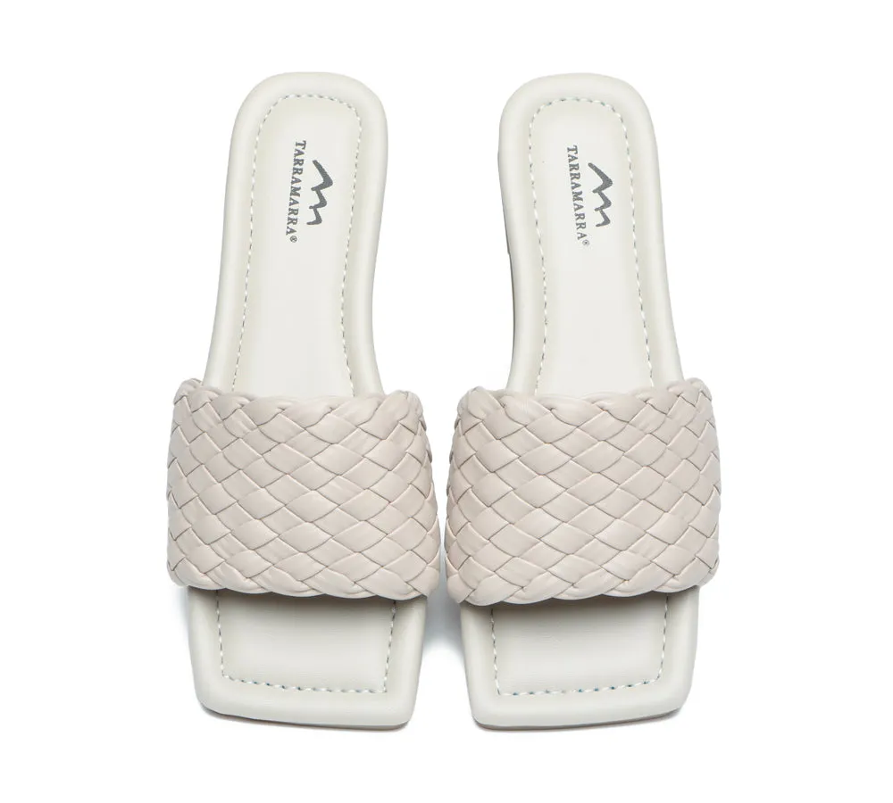 TARRAMARRA® Open Toe Woven Flat Sandals Women Taunia