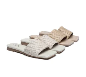 TARRAMARRA® Open Toe Woven Flat Sandals Women Taunia