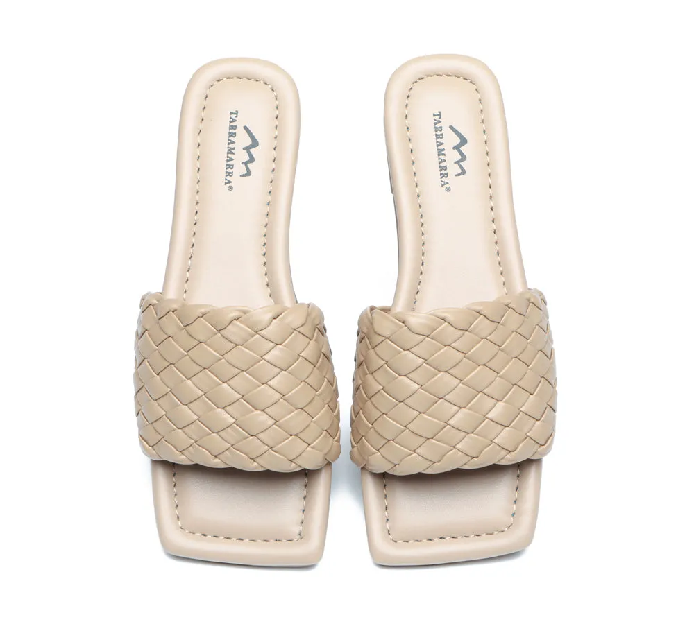 TARRAMARRA® Open Toe Woven Flat Sandals Women Taunia