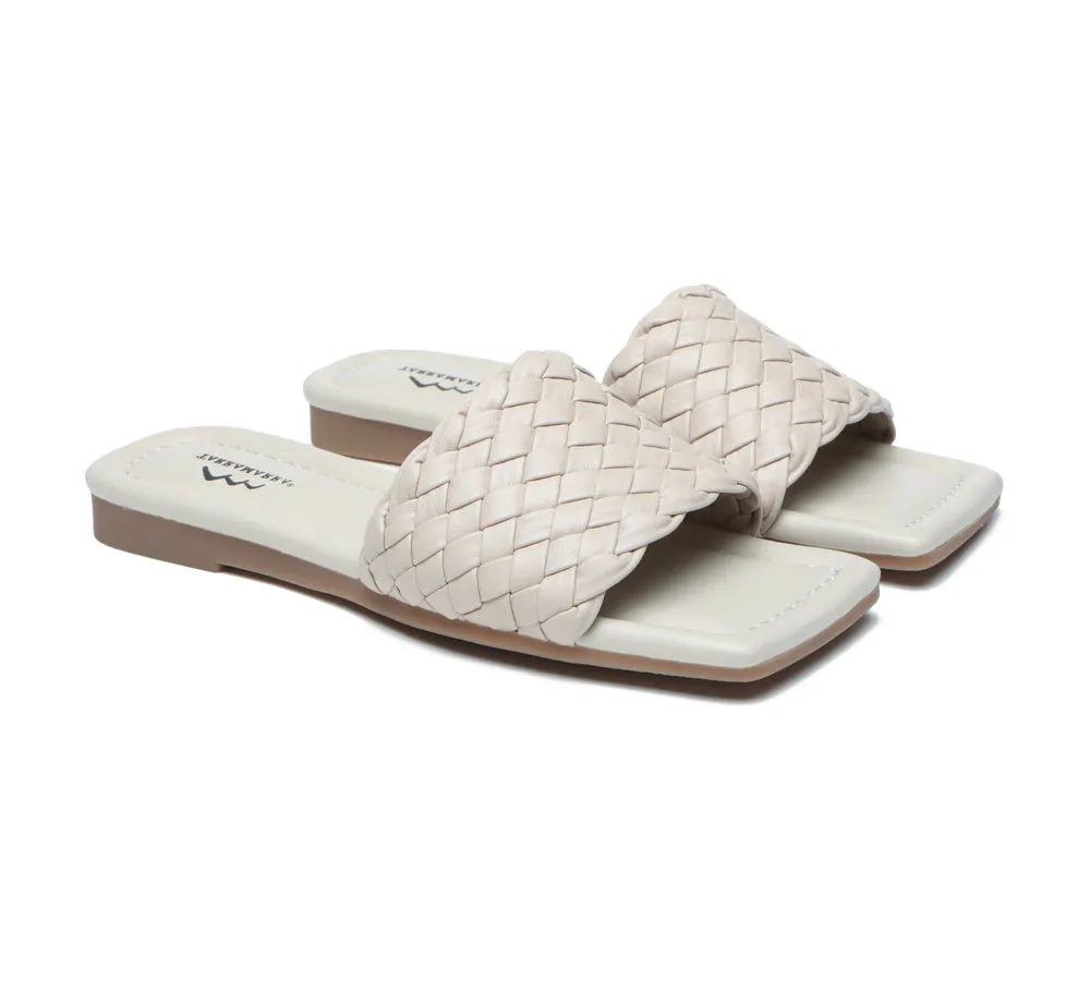 TARRAMARRA® Open Toe Woven Flat Sandals Women Taunia