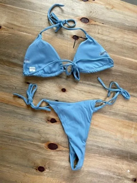 Valencia bikini - light blue