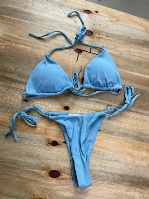 Valencia bikini - light blue