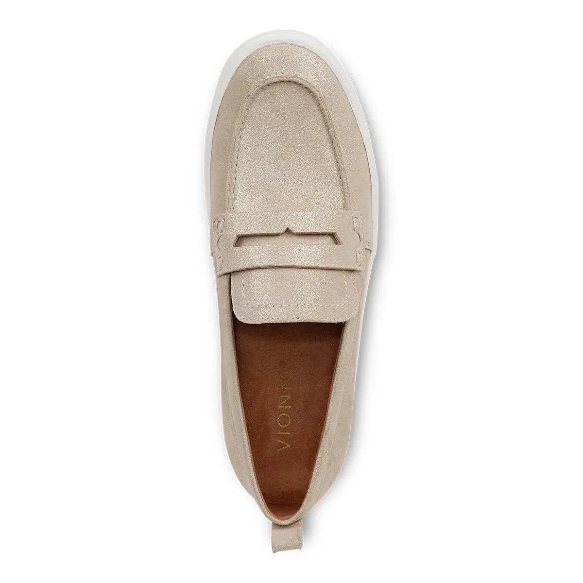 Vionic Women's Uptown II Loafers- Gold