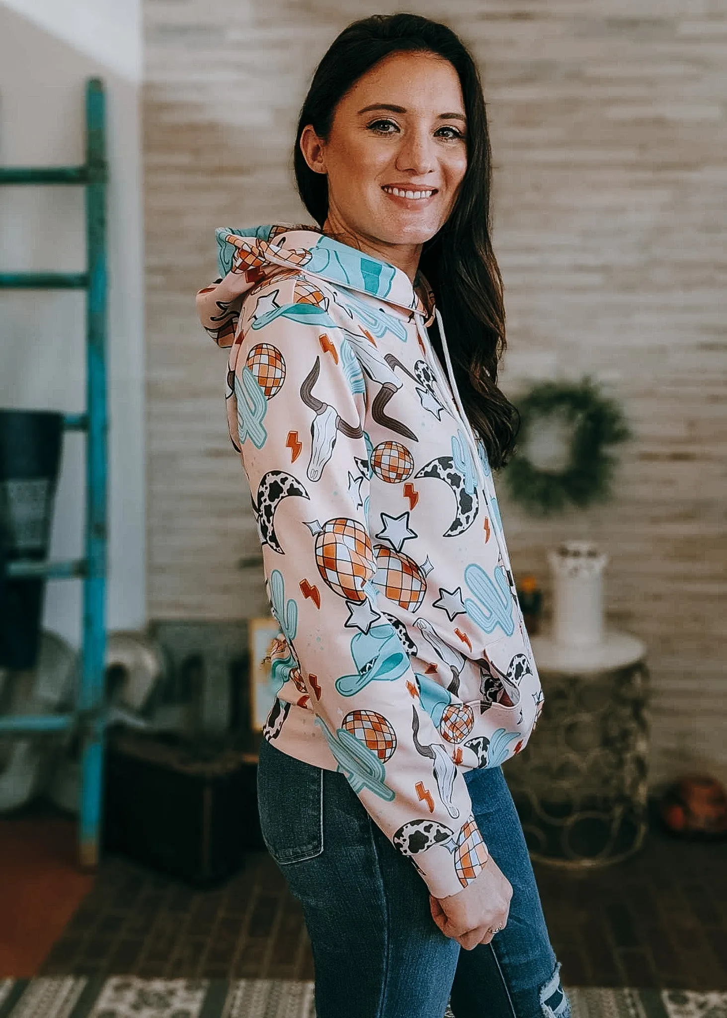 Western Disco Hoodie