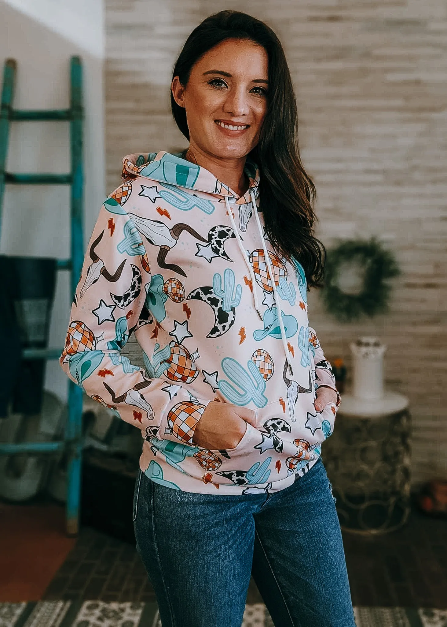 Western Disco Hoodie