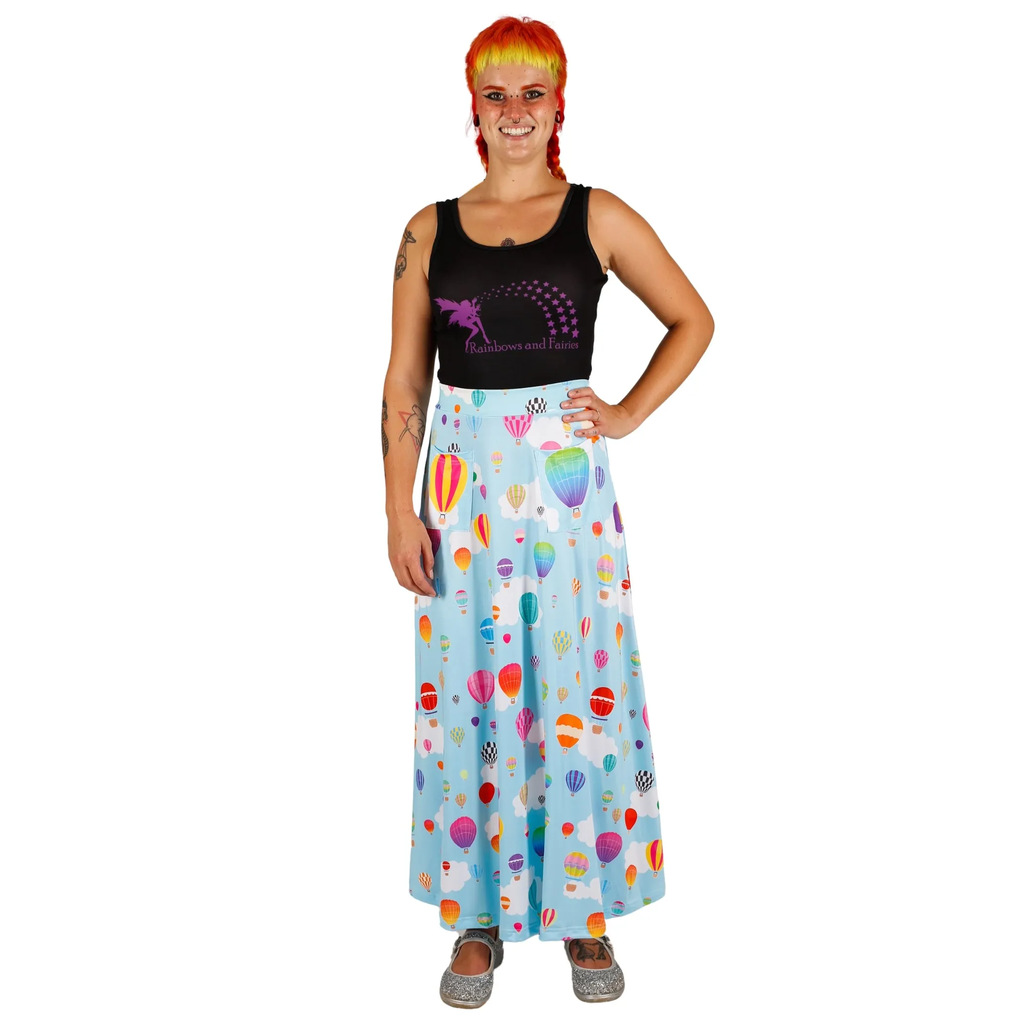 Whimsy Maxi Skirt With Pockets
