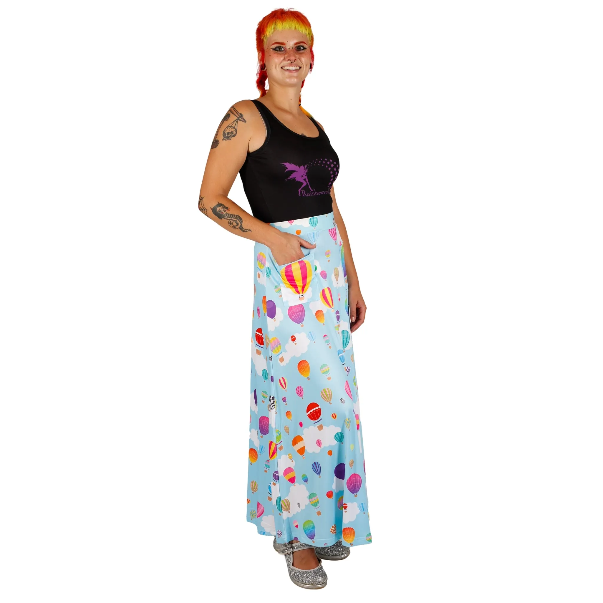 Whimsy Maxi Skirt With Pockets