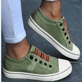 Women’s Canvas Sneaker in 4 Colors
